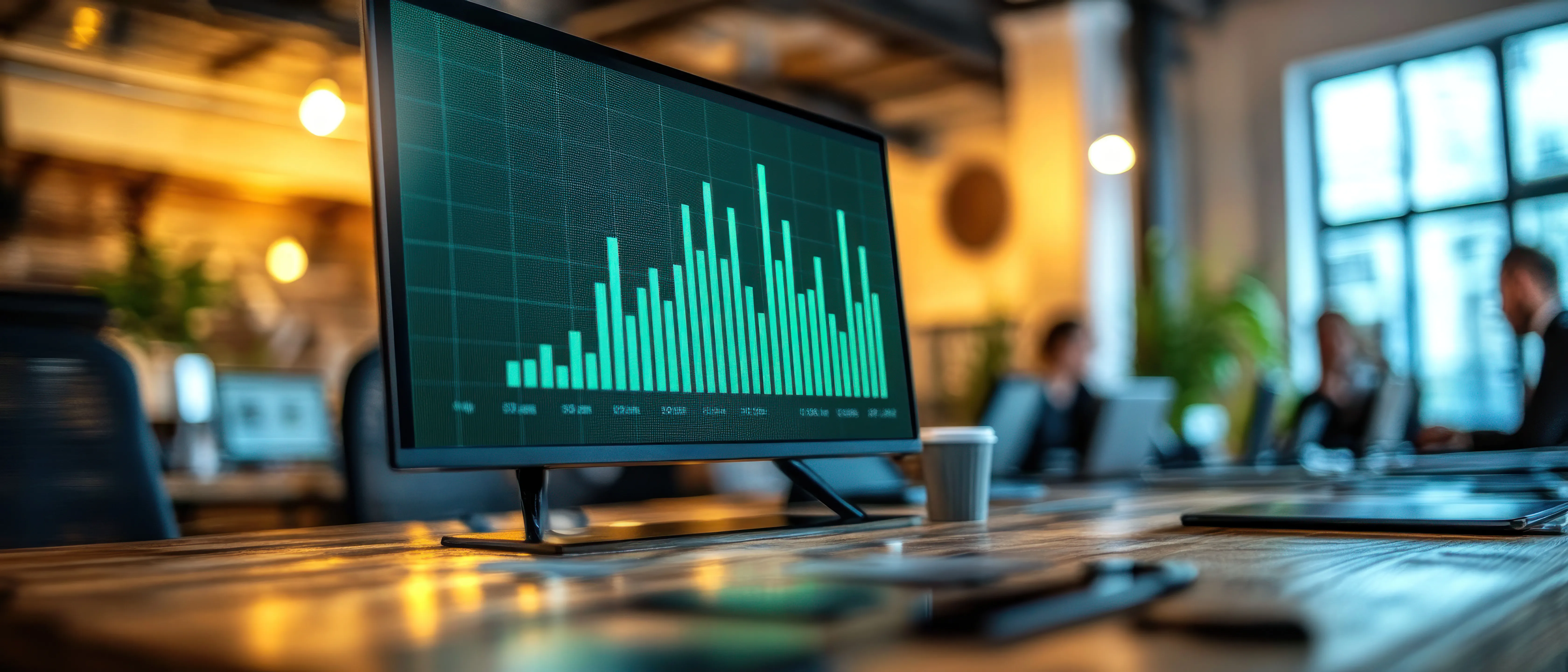 Control financiero para startups — gráfico de crecimiento